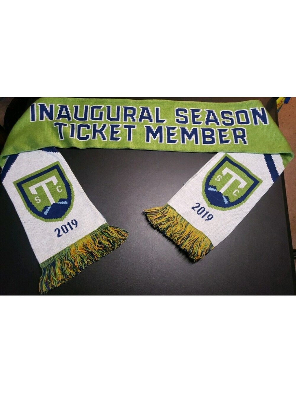 Seattle Sounders FC Ruffneck Scarf New With Tag Season Ticket Member MLS Soccer